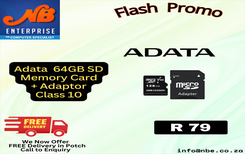 September  2025 Adata 65gb msd C10