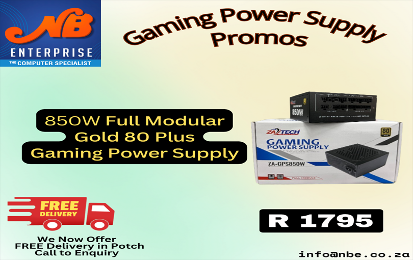 August 2025 850w Gaming Psu Gold 80 Plus